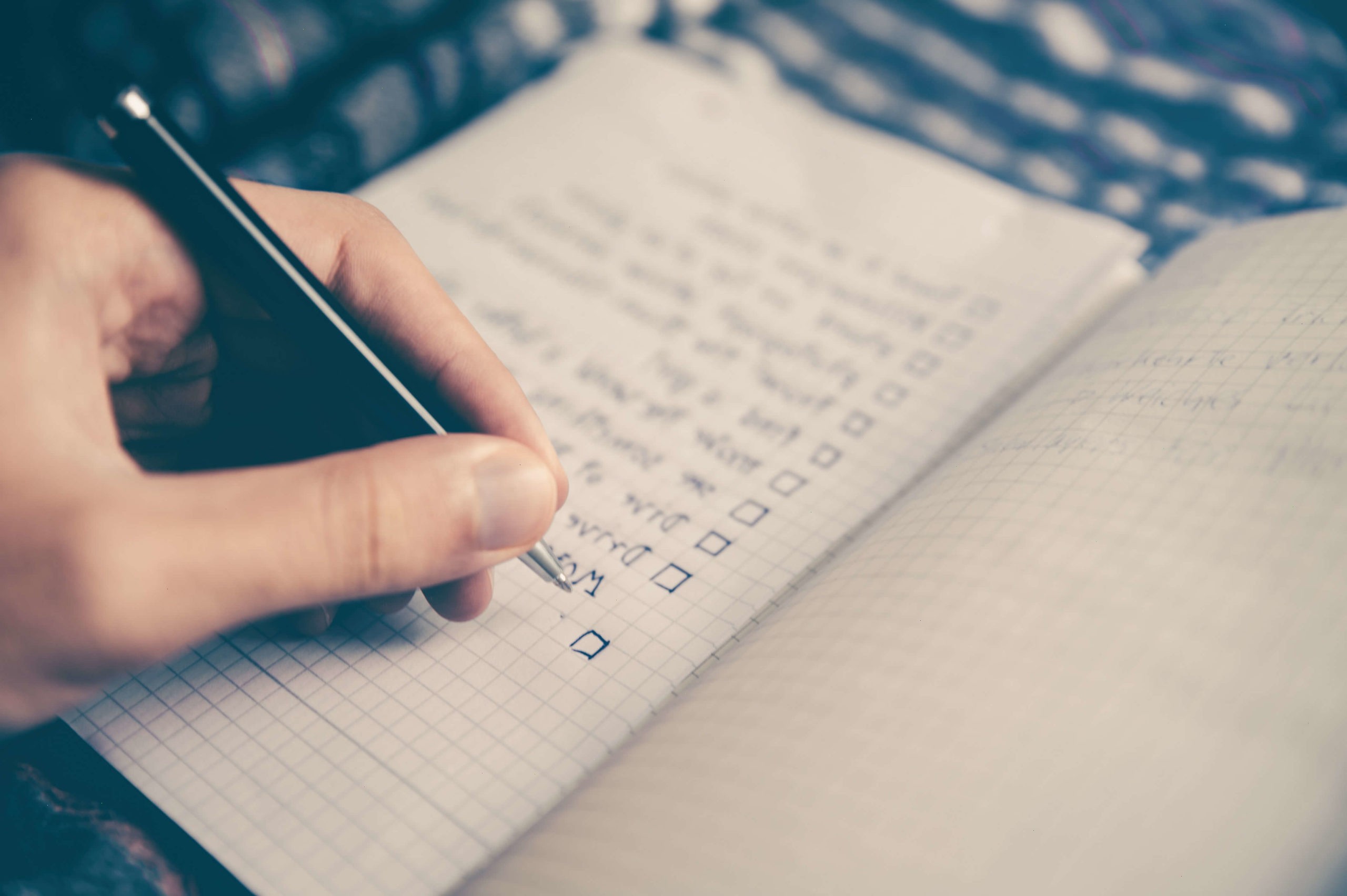 Preview della checklist per risparmiare